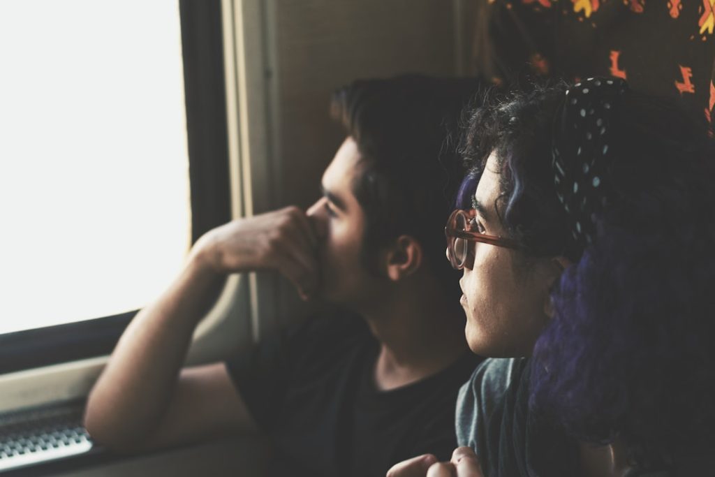 "Couple relationship jealousy"